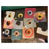 ASSORTED VINTAGE 45 RPM RECORDS