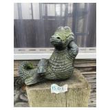 CROCODILE GARDEN STATUARY