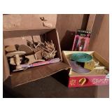 DOLL FURNITURE AND FISHER PRICE RECORD PLAYER