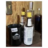 EMPTY BOTTLES, MUGS, AROMATIC BITTERS