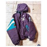 STARTER PUFFER JACKET, MIGHTY DUCKS, PURPLE, XL.