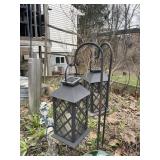 GARDEN DECOR, SOLAR LANTERNS, METAL STANDS, GLASS