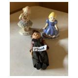 DRESDEN GERMANY GIRL FIGURINE, CINDERELLA
