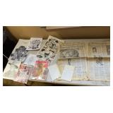 JOHN LENNON SHOOTING HEADLINE, MIXED ART &