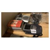 CASSETTES, EMERGENCY CRANK RADIO, RCA HAND HELD