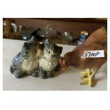 HAGEN RENAKER ELIZABETH CHICKEN FIGURINE AND