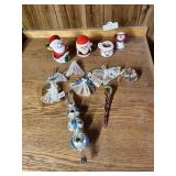 VINTAGE CHRISTMAS ORNAMENTS AND DECORATIONS -