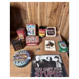 VINTAGE ADVERTISING TIN COLLECTION - THREE