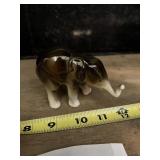 ROYAL DUX PORCELAIN ELEPHANT FIGURINE - SMOKY