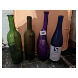 EMPTY WINE BOTTLES