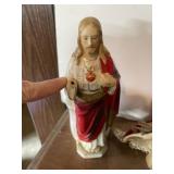 COLUMBIA STATUARY, INFANT OF PRAGUE STATUETTES,