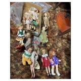 HASBRO & VINTAGE ASSORTED DOLLS, PLASTIC &