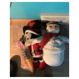 VINTAGE CHRISTMAS HOLIDAY PLUSH FIGURES - MICKEY