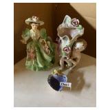 PORCELAIN FIGURINE COLLECTION - VICTORIAN LADY,