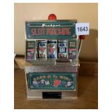 JACKPOT SLOT MACHINE - VINTAGE MINI COIN BANK