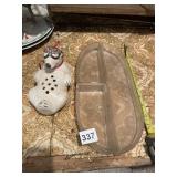 3 PC GLASS SET, BAKING SODA BEAR