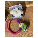 GOOSEBUMPS FLASHLIGHT AND SCARY RABBIT TOY IN