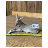 LLARDO PORCELAIN DONKEY FIGURINE