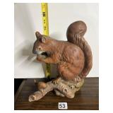 CERAMIC SQUIRREL WALL PLANTER, TREE BRANCH