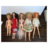 IDEAL TOY CORP VINTAGE FASHION DOLLS, BLONDE,