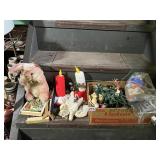 PINK STUFFED BUNNY, PR CROCHET CANDLE