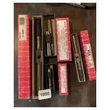 STARRETT TAP WRENCHES - ASSORTED, ORIGINAL BOXES,