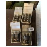 ASSORTED TAP & DIE SETS - MULTIPLE PLASTIC CASES