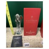 WATERFORD CRYSTAL THE NATIVITY COLLECTION ANGEL