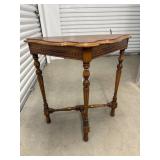 VINTAGE FLAT WALL CARVED TABLE