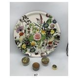 JIM LYNGVILD KOSTRUP & CO FLORAL GARDEN TRAY,