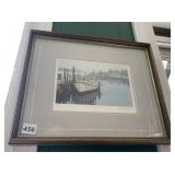 CAROLE LEARY - LTD ED PRINT, HARBOUR MIST,