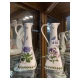 HOMEGOODS PORTMEIRION STYLE VINEGAR CRUETS,