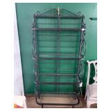BLACK WROUGHT IRON STYLE BAKER