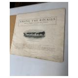 W.H. KISTLER "AMONG THE ROCKIES" SOUVENIR BOOK,