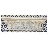 CAST STONE ARCHITECTURAL FRIEZE, ORNATE ACANTHUS