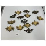 ANTIQUE STYLE BRASS ORNATE BAIL PULLS, FURNITURE