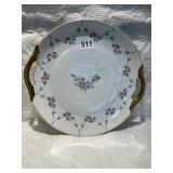 Z. S. & CT BAVARIA PORCELAIN SERVING PLATE W/
