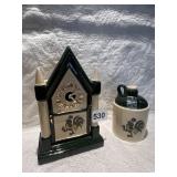 POPPYTRAIL BY METLOX CERAMIC CREAMER & WALL