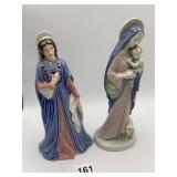 GOEBEL VTG PORCELAIN MADONNA & CHILD, ISABELLA