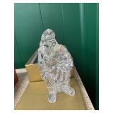 WATERFORD CRYSTAL PIG FIGURINE, FOURTH EDITION,