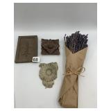 DRIED LAVENDER BUNDLE, DECORATIVE FLORAL &