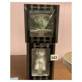 PR PORCELAIN NIGHT LIGHTS, ROTATING, OIL BURNER