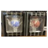 PORCELAIN TEAPOT NIGHT LIGHTS, OIL BURNER
