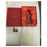 WATERFORD CRYSTAL MILLENNIUM SANTA FIGURINE,