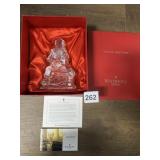 WATERFORD CRYSTAL SANTA