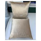 VISUALLY RICH - THROW PILLOWS, VELVET FABRIC,