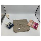 ASSORTED BEADED ZIPPERED POUCHES, "CLASSY AND