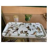 KOLSTRUP & CO. GARDEN BIRDS BIRCH VENEER SERVING