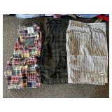 JOHN ASHFORD PLAID PATCHWORK SHORTS NWT, ALEX
