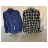 RALPH LAUREN SLIM FIT EASY CARE SHIRT, AMERICAN